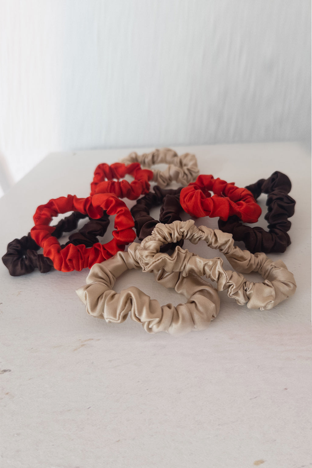 Mulberry Silk Hair Scrunchie Set